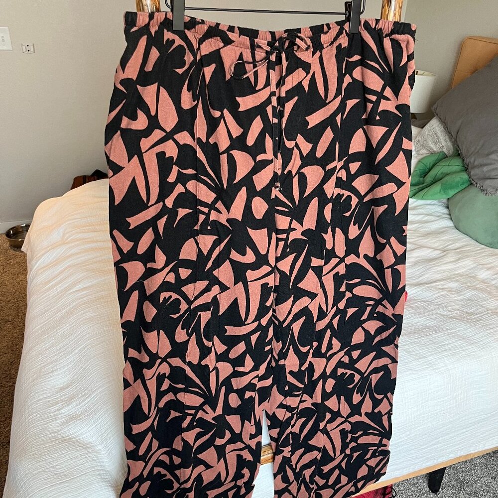 A New Day Wide-legged Linen Pants